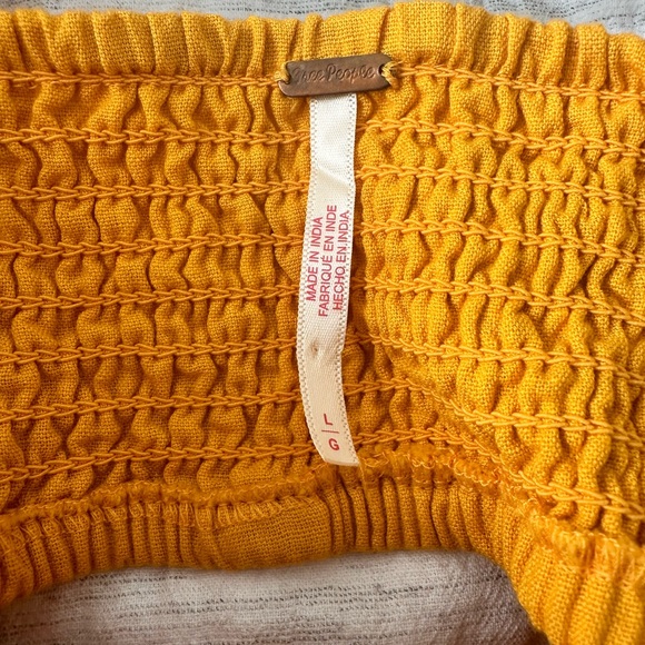 WORN ONCE: Free People Cross of Sunlight Mini Dress size L - Picture 6 of 7